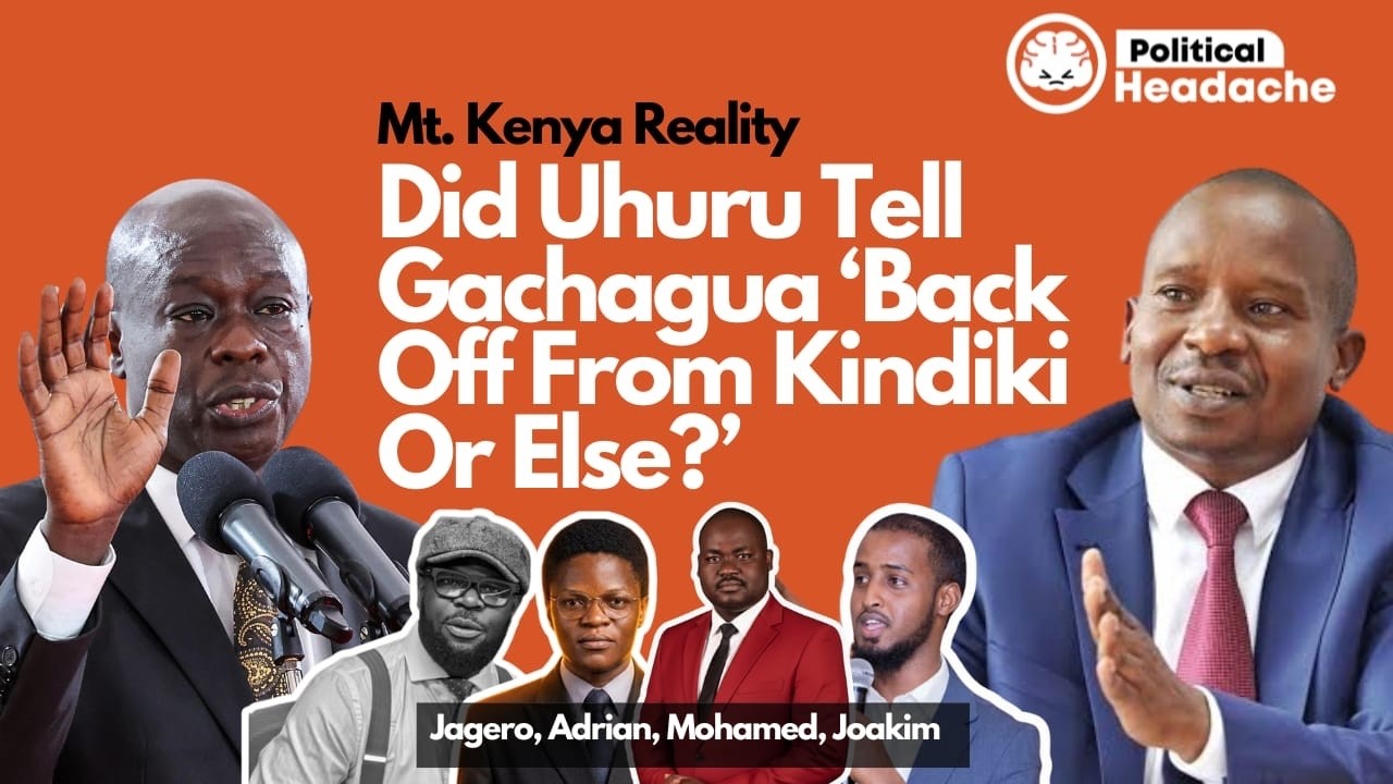 DID UHURU TELL GACHAGUA BACK OFF FROM KINDIKI OR ELSE