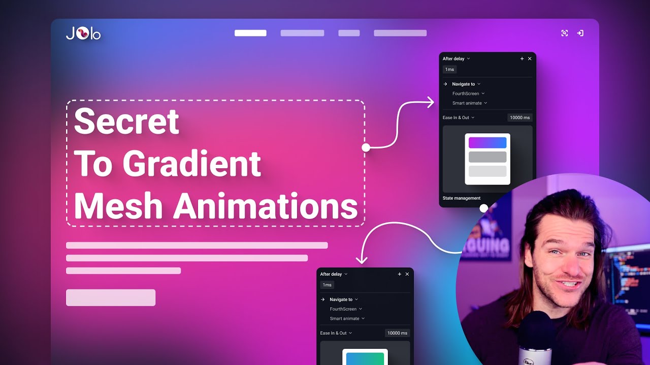 The Smooth Mesh Gradient Animation Design You're NOT Using!