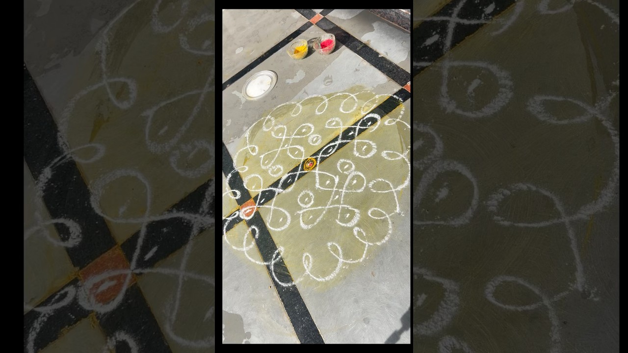 Muggu #muggu #kolam #viralvideo #shorts #trending #chukkalamuggulu #youtubeshorts #minivlog #kolam