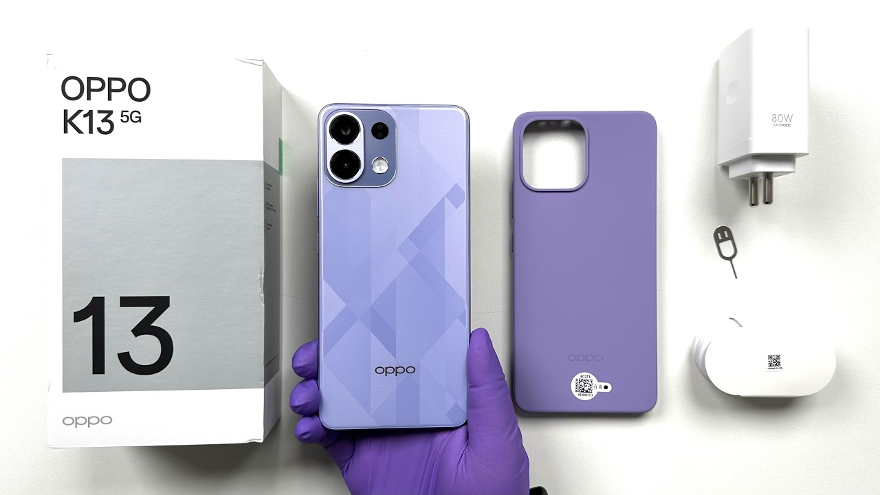 Oppo K13 5G Unboxing - Camera Test - ASMR
