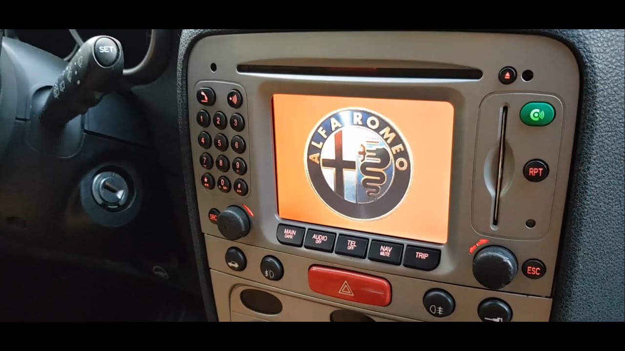 Tutorial Montare Stereo Navigatore Alfa romeo 147 Connect Nav Car Audio 2 DIN