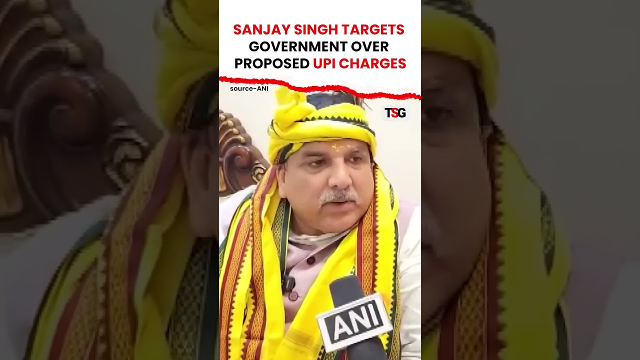 UPI Charges Row Explodes! AAP's Sanjay Singh Takes Aim At Modi Government | TSG