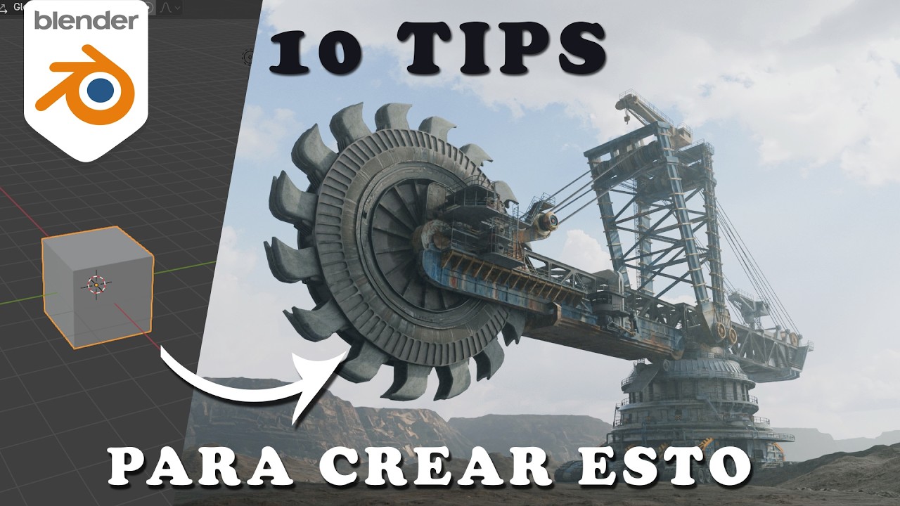 10 TIPS para modelar LO QUE SEA en blender