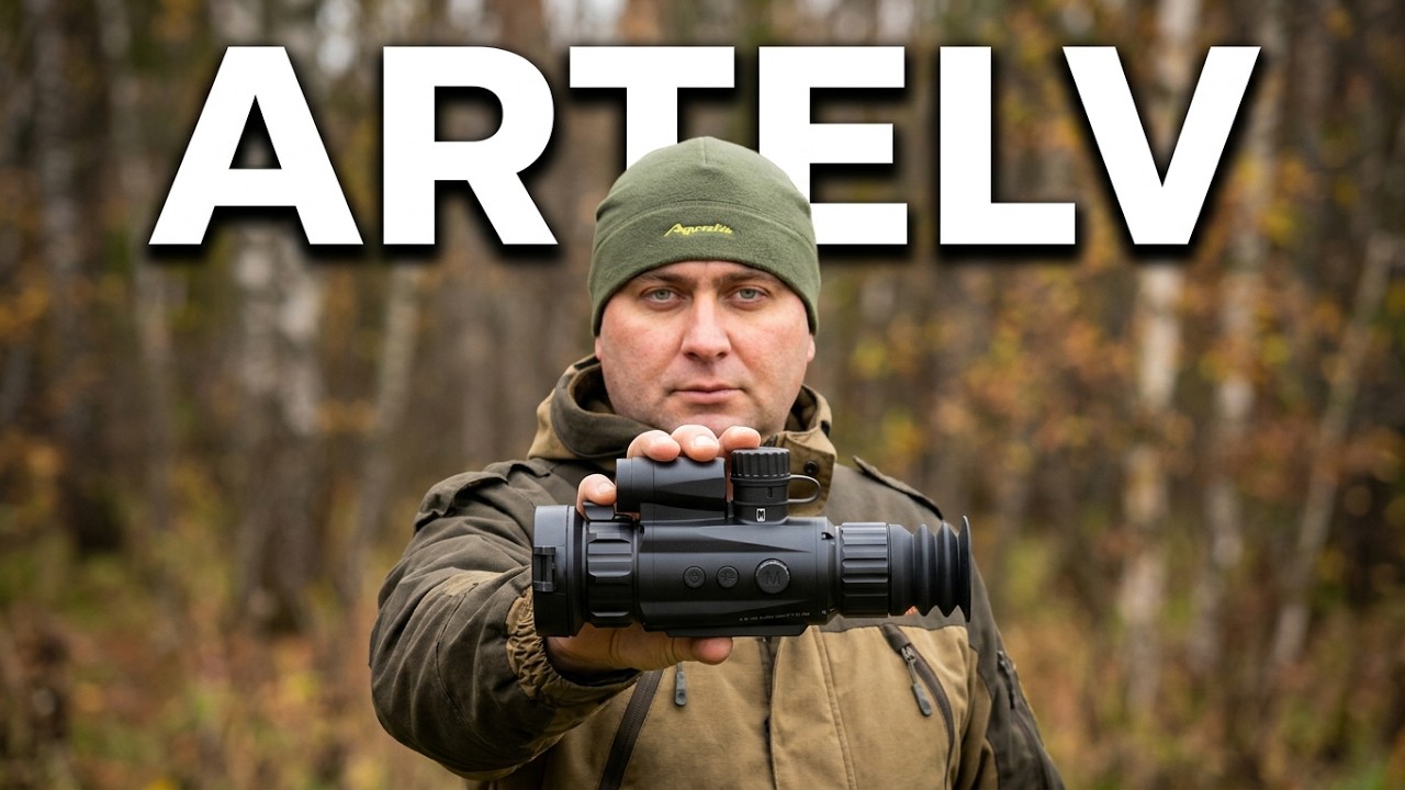 УВИДЕТЬ НЕВИДИМОЕ!!! Поможет тепловизионный прицел Artelv Electron 4.8x 50мм 384x288 LRF.