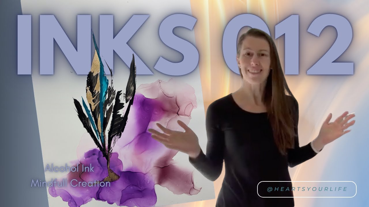 INKS 012 - Alcohol INK Painting with Acrylic