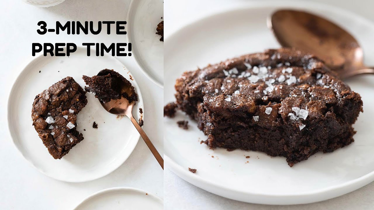 Paleo Brownies Made In Your Blender