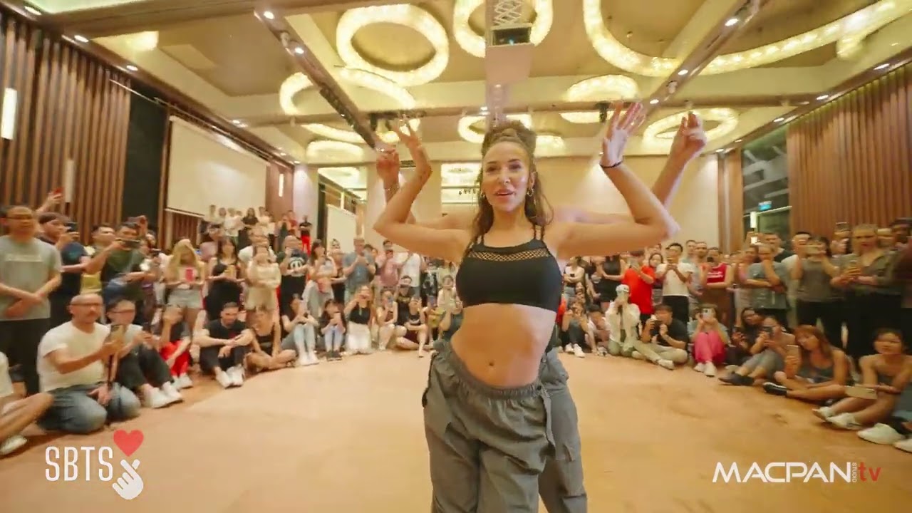2023 Salsa Bachata Temptation Singapore  Workshop Demo 'Luis y Andrea'