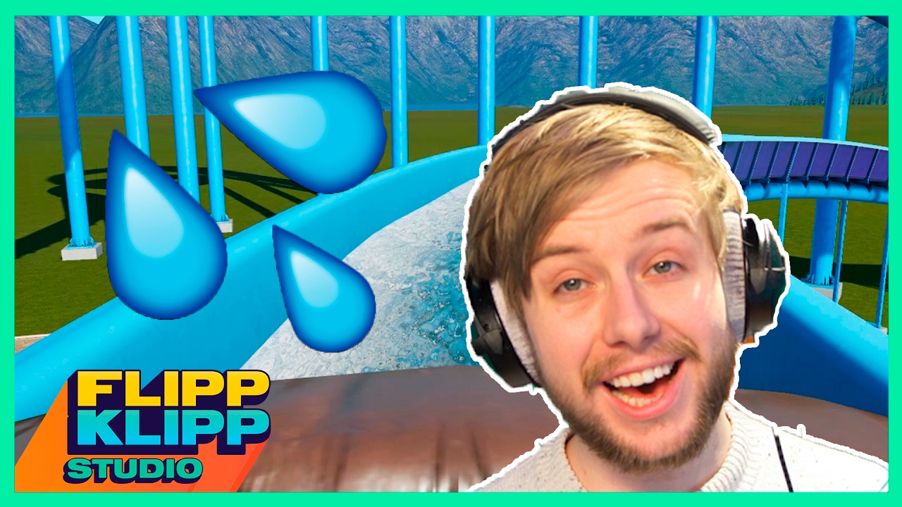 TØMMERRENNA OG SUR MEKANIKER! - FLIPPTROPOLIS (Planet Coaster #5)