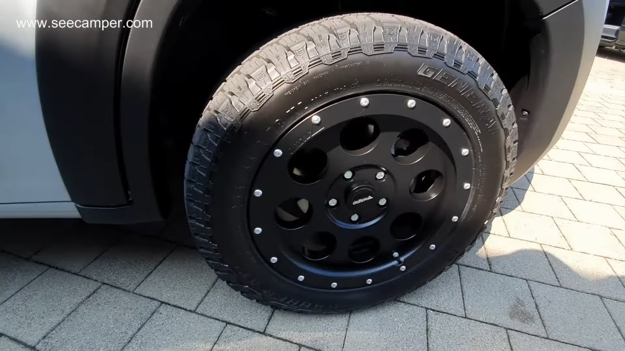 Seecamper | Camper Vans: Felgen, Reifen, Tourne 640, Vantourer Urban 4 x 4, usw. | #seecamper
