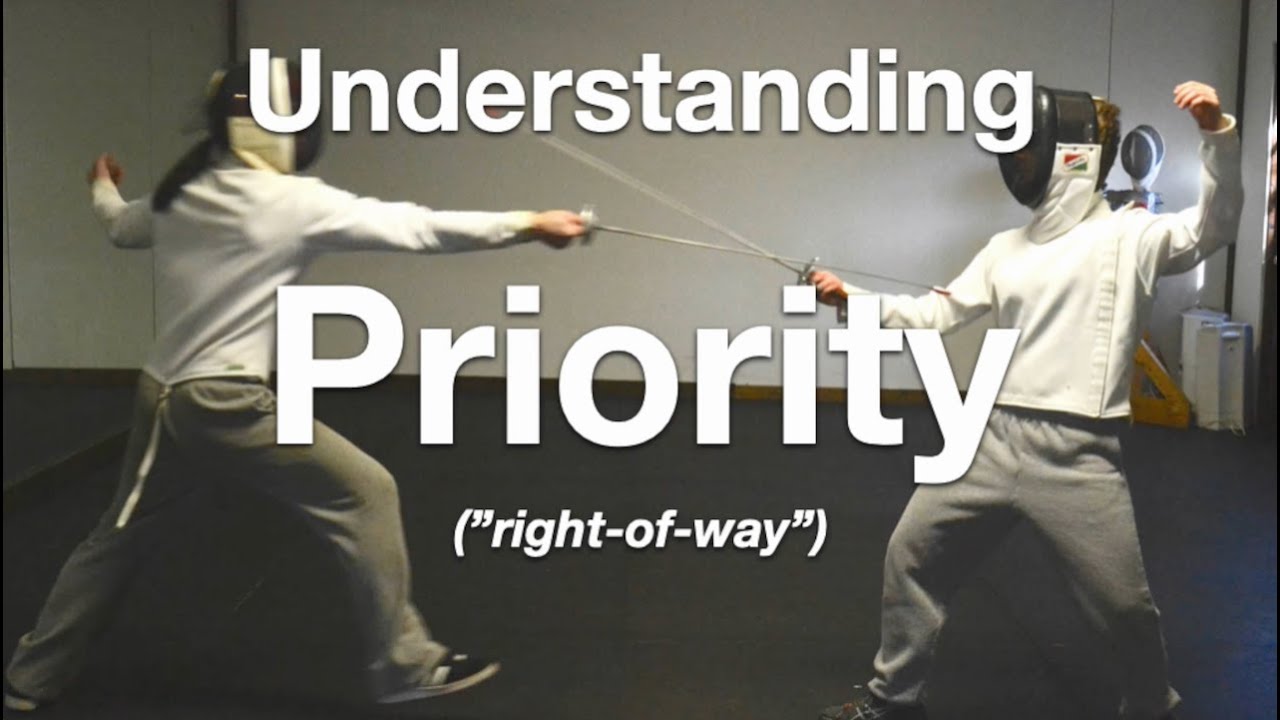 The Truth About Priority (Right Of Way) In Fencing