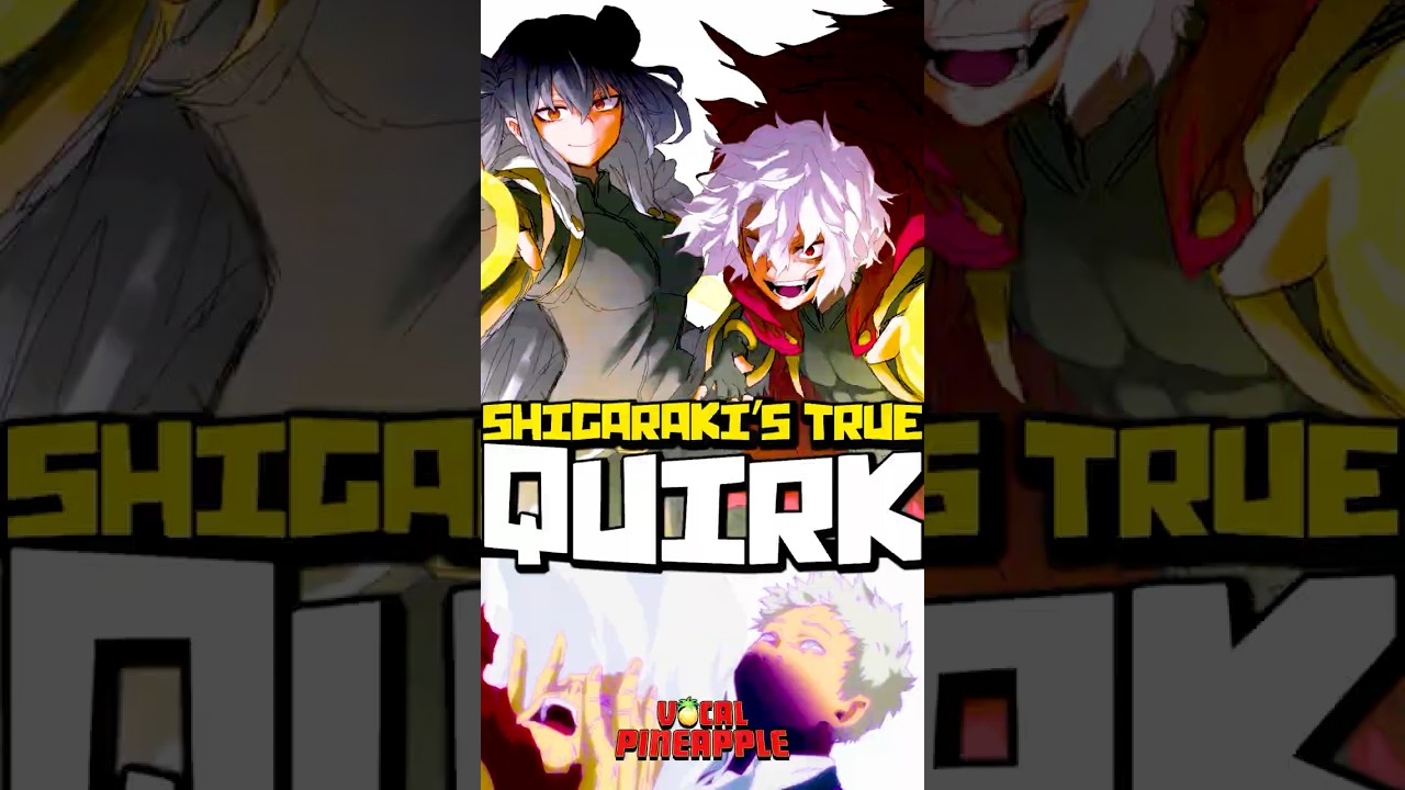 We FINALLY Know Shigaraki&rsquo;s ORIGINAL QUIRK&hellip; | My Hero Academia ULTRA AGE Databook EXPLAINED