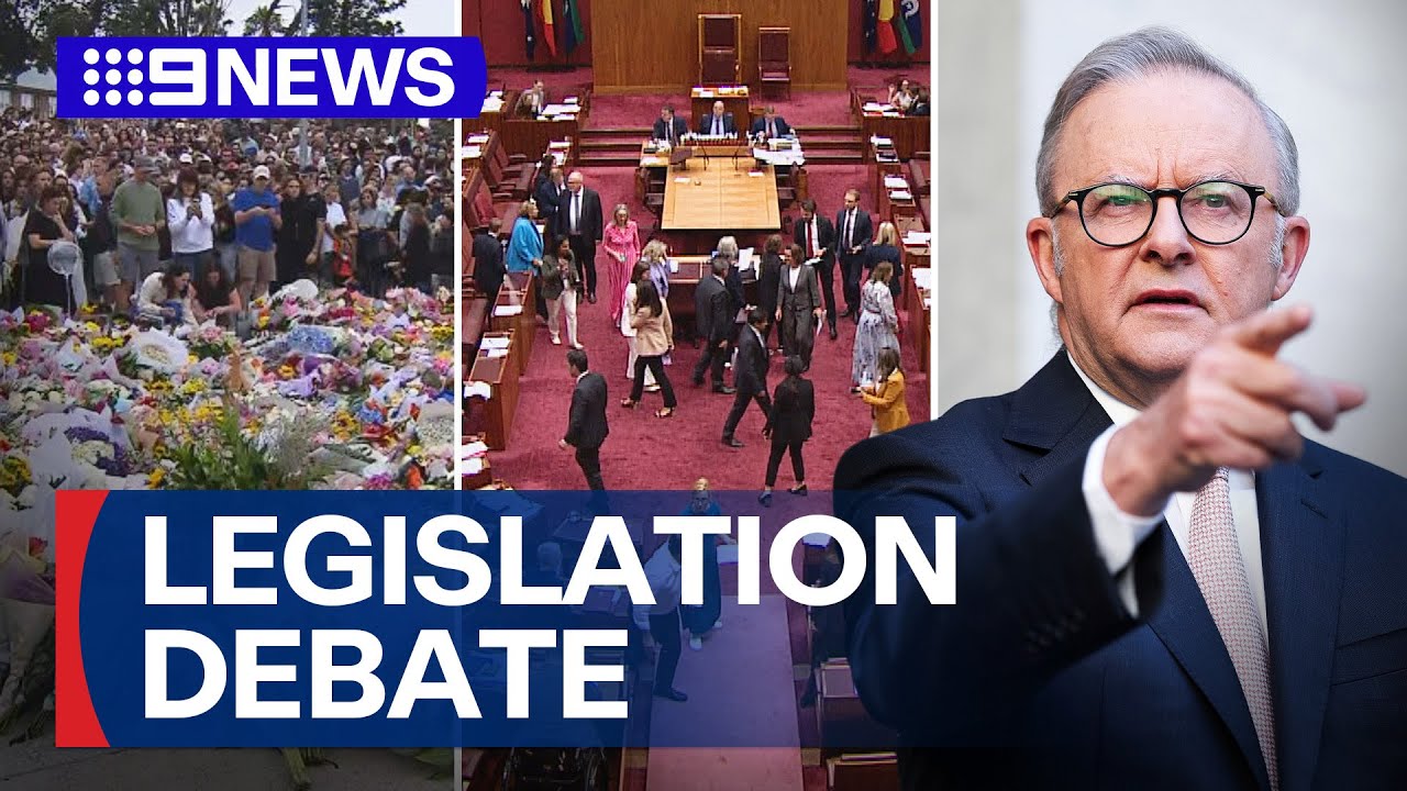 Government debates hate speech laws and gun reform | 9 News Australia