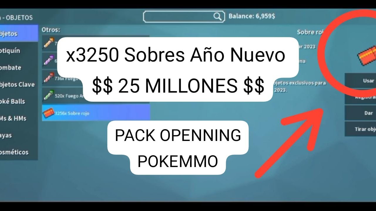 Abriendo 25 MILLONES en Sobres Rojos de Año Nuevo Lunar - PokeMMO