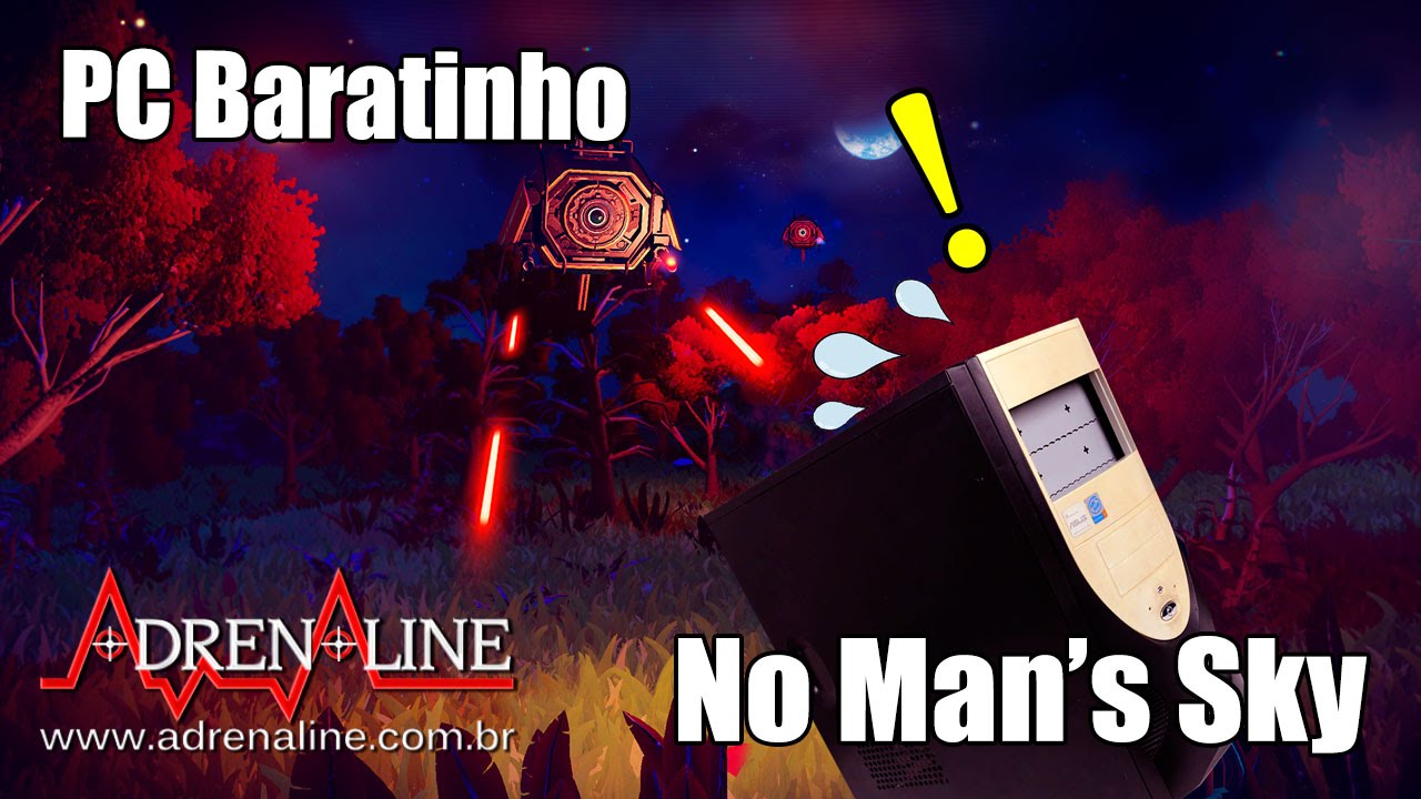 No Man's Sky no PC Baratinho! No espaço tem bug?