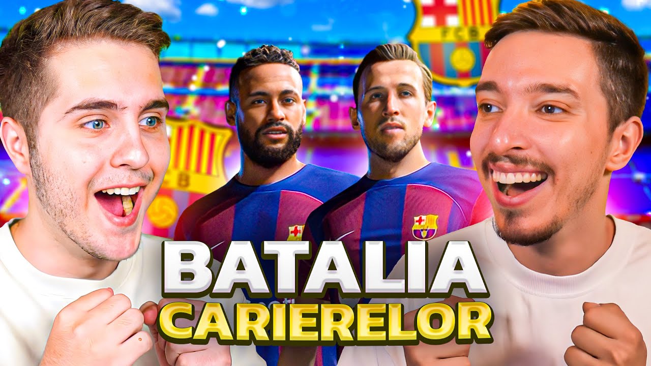 UN TRANSFER VEDETA POARTA TRICOUL LUI REAL IN BATALIA CARIERELOR CU FC BARCELONA CU SINNER! EA FC 24