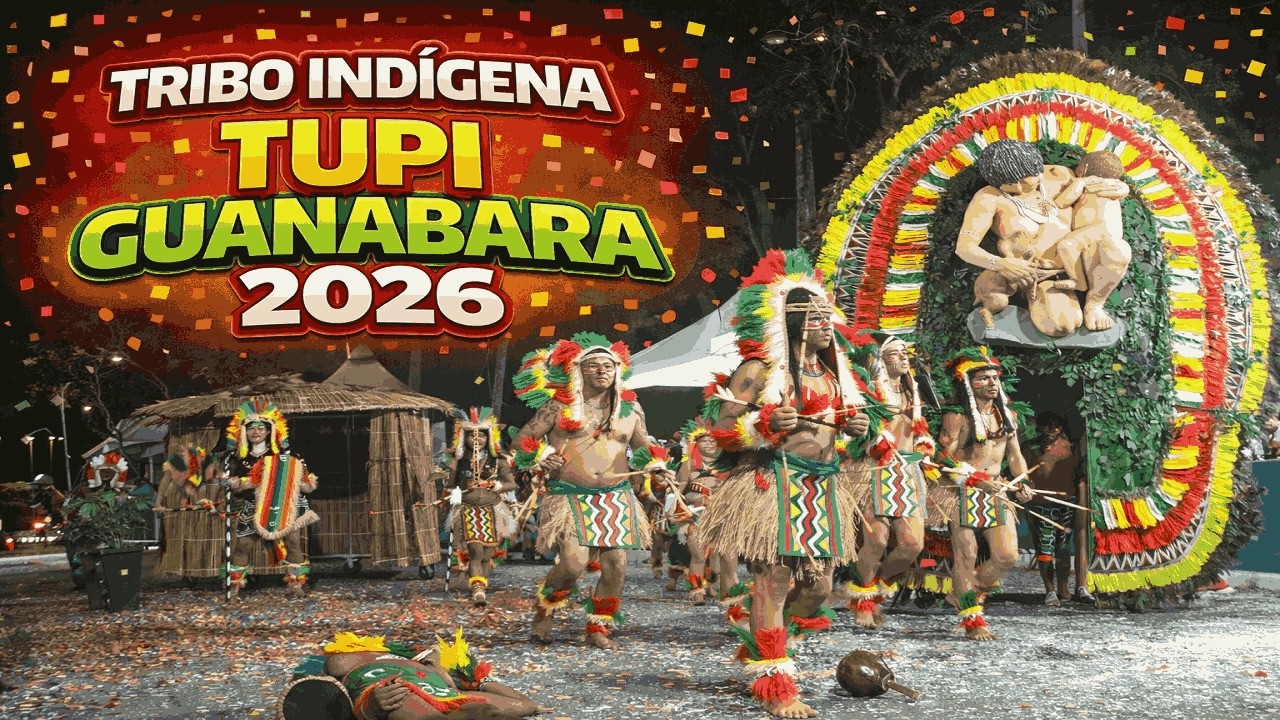 Tribo Indígena | Tupi Guanabara 2026 | Desfile Oficial Carnaval Tradição de João Pessoa