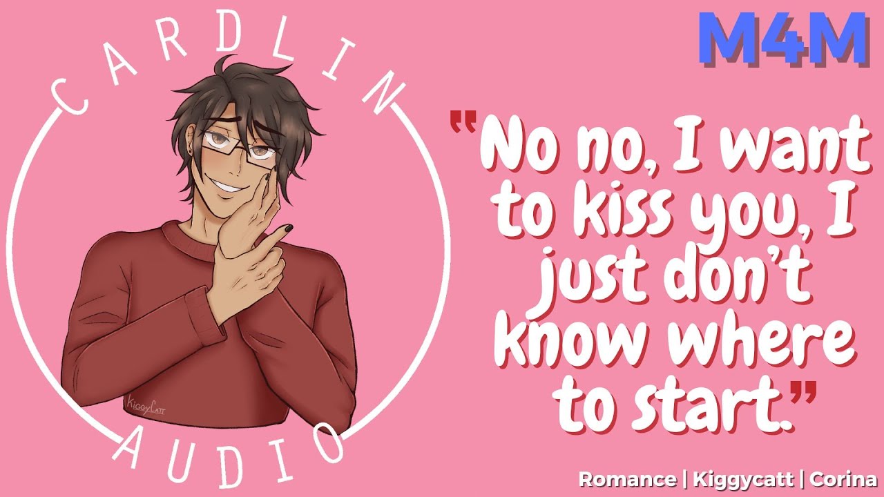 Cardlin's First Kiss [M4M] [Giving your boyfriend his first kiss] [Romance] [ASMR]