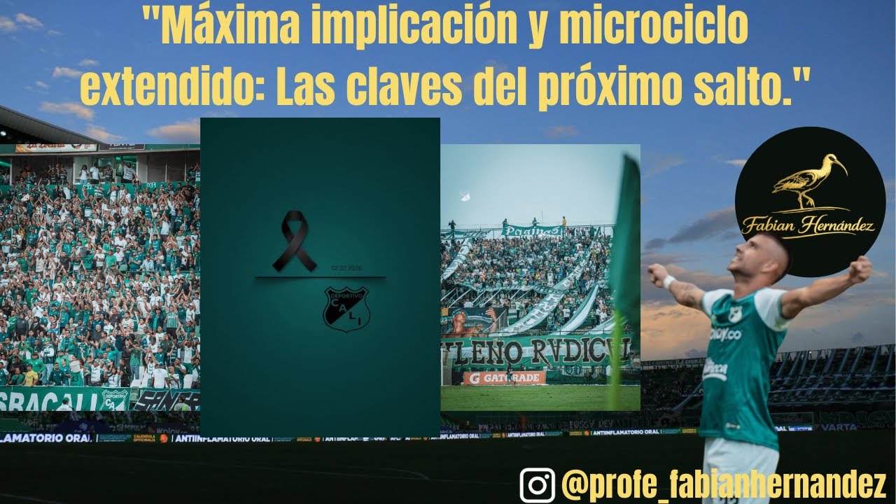 Maxima implicación y microciclo extendido: Las claves para seguir ganando en el Deportivo Cali