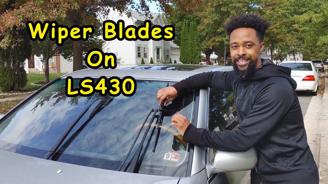 Как заменить щетки стеклоочистителя на Lexus LS430