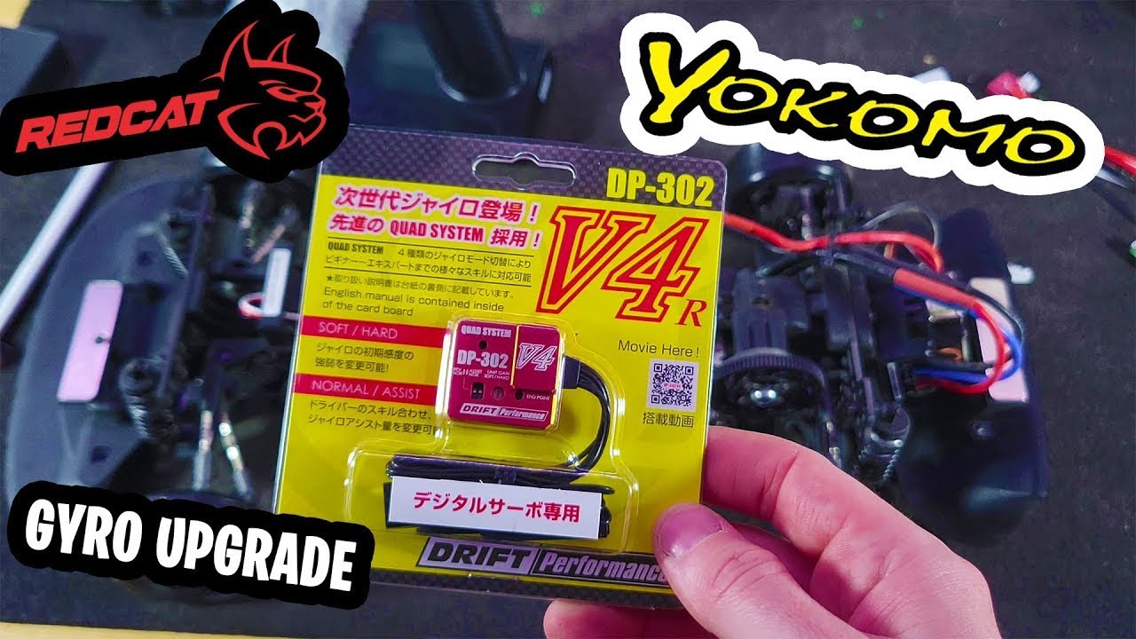 Will This Pro RC Drift Gyro Make Me BETTER  Yokomo V4 DP 302 REVIEW