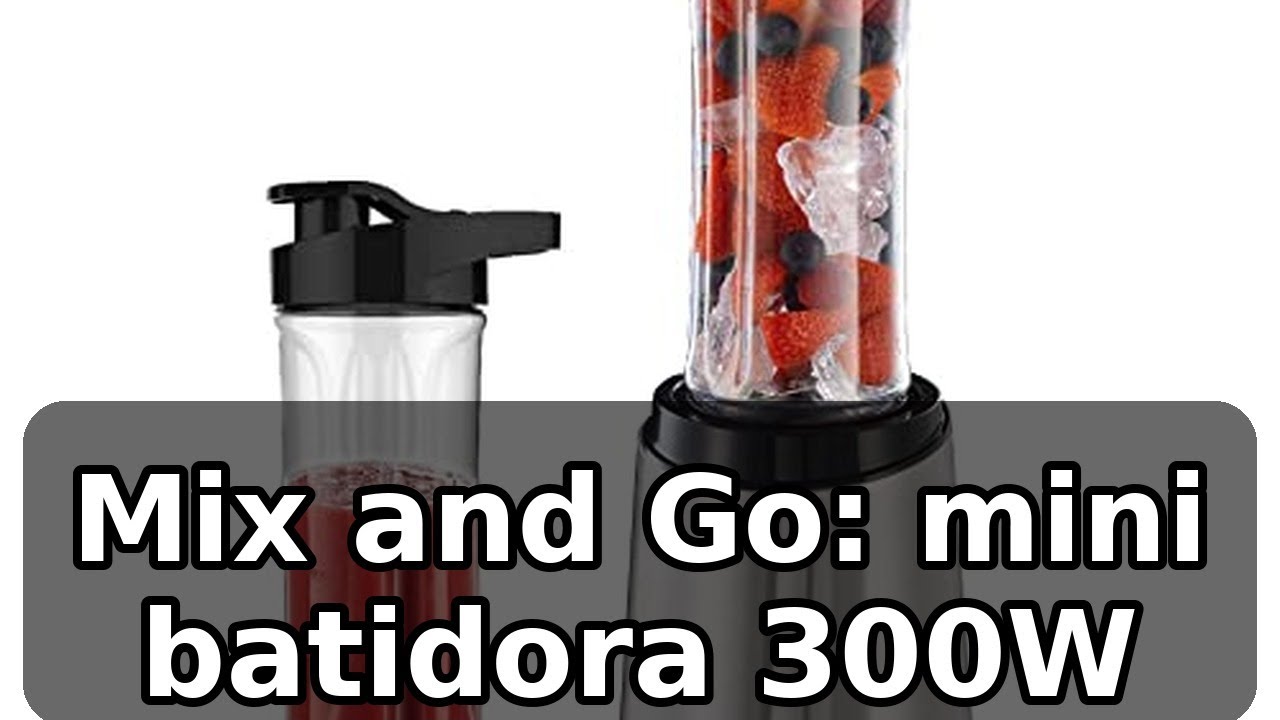 Review de la Russell Hobbs 23470-56 Mix and Go: mini batidora potente y práctica