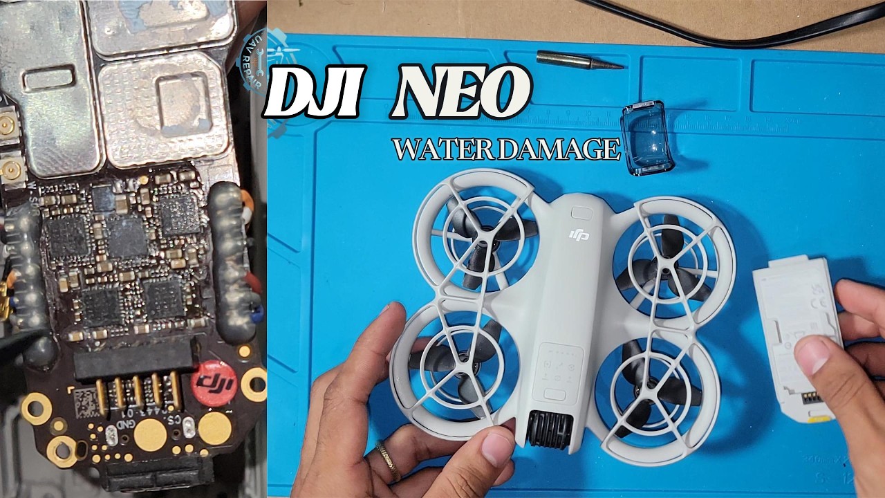 DJI NEO Water Damage (DISASSEMBLY )