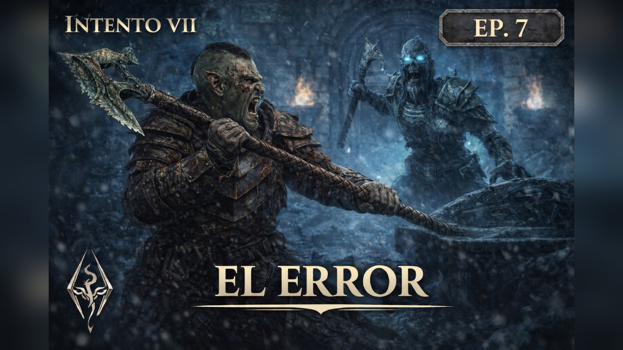 Skyrim Permadeath VII. 7. El error