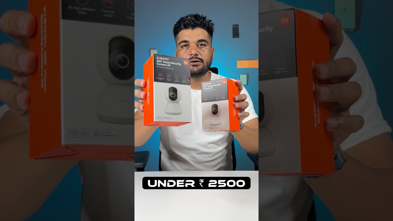 MI 360 Camera 3MP 2K Review: Honest Thoughts on Build, Video Quality & Price #shorts #wificamera