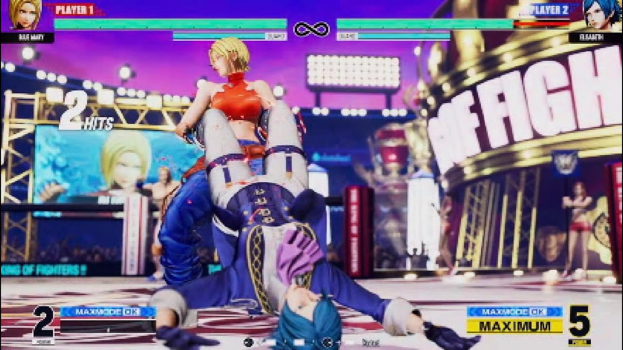 KOF XV: Climax Super Special Moves on Elisabeth Blanctorche (Requested Video)