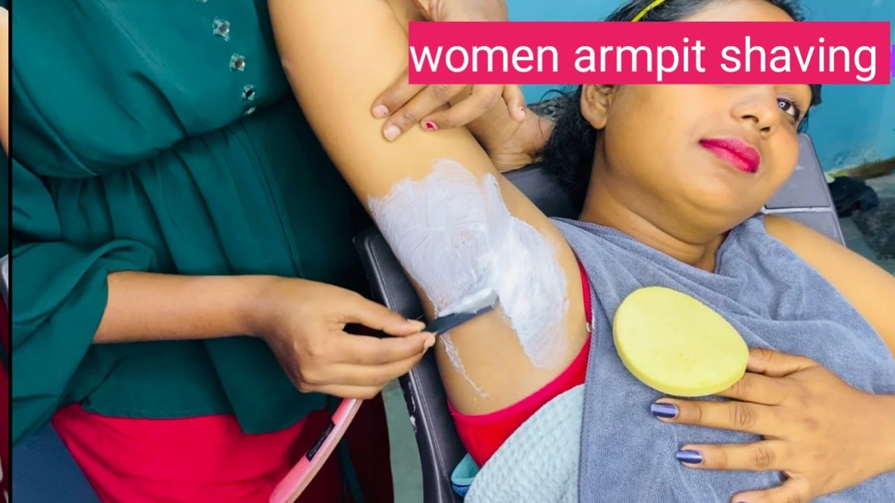 women's underarm hair removal | painless Underarm hair removal #shaving