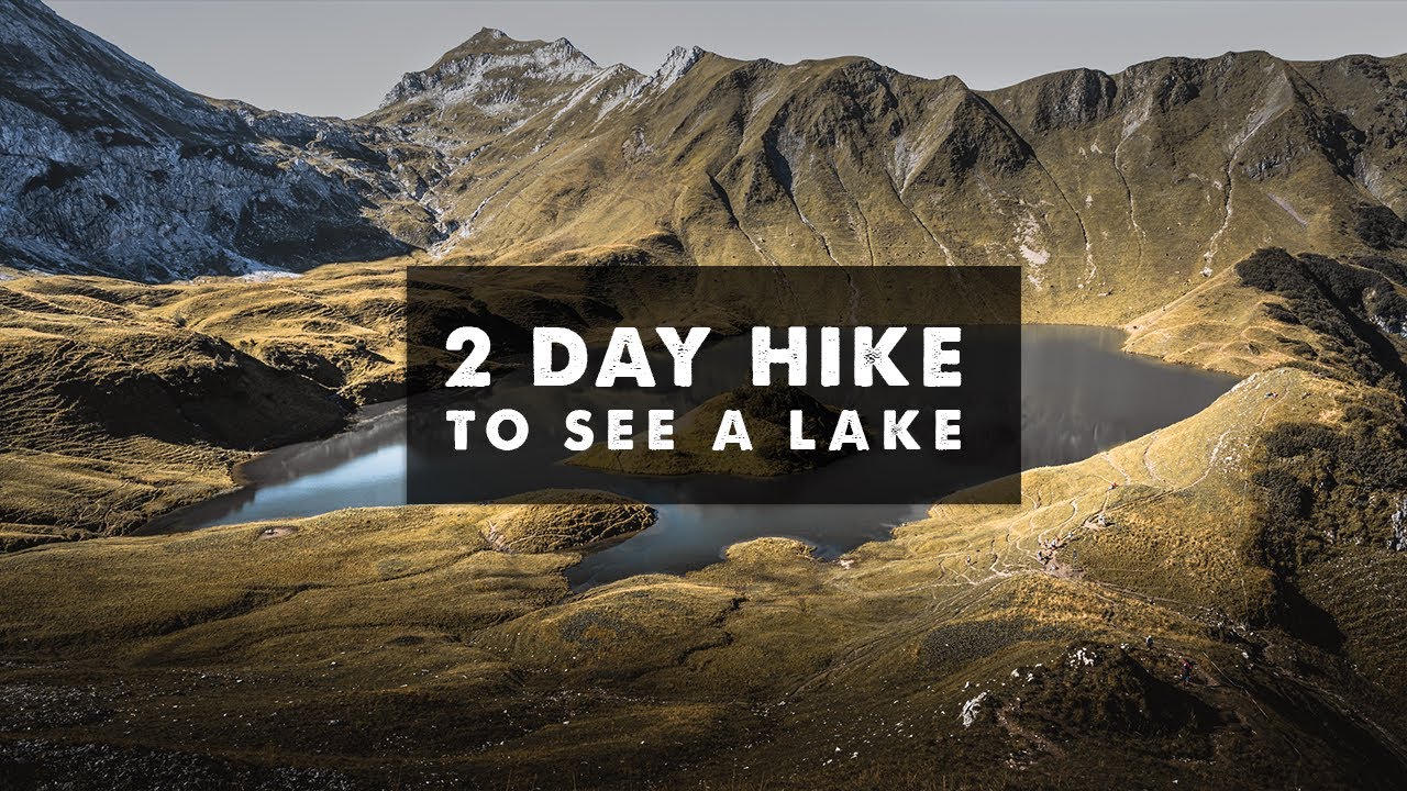 I hiked 2 DAYS to see A LAKE! | Hiking and landscape photography in Austria/Germany