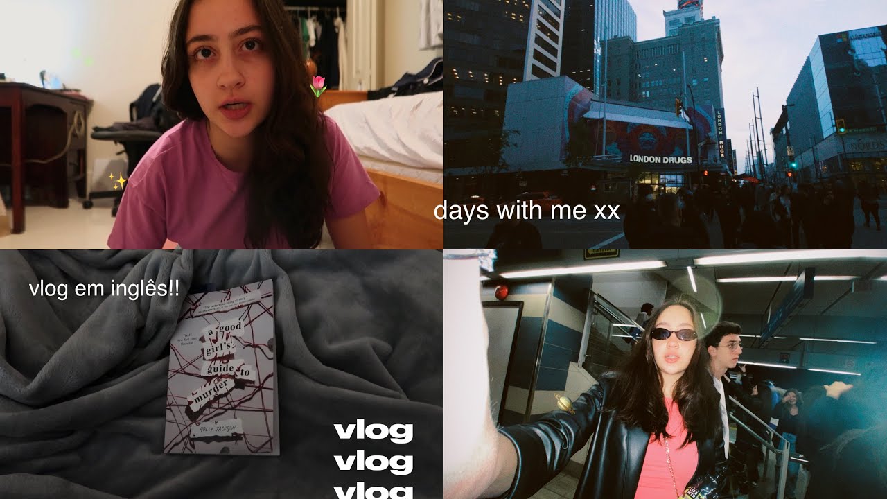 VLOG EM INGLÊS | days in my life living in Vancouver! 🍁✨ (legenda pt/br)