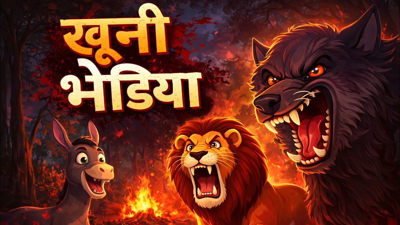 जंगल की 7 कहानियां | Sher, Bhediya Aur Chalak Gadha | Maha Episode | Moral Stories.