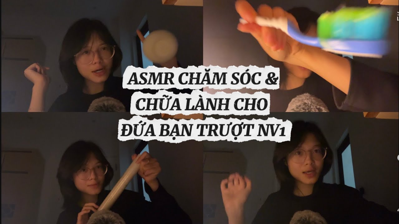 ASMR VIETNAM Chăm sóc & chữa lành cho đứa bạn trượt NV1 | Roleplay, Whispering, Layered sounds 
