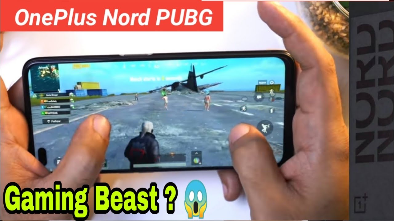 OnePlus Nord PUBG Test  | OnePlus Nord PUBG MOBILE Rush GAMEPLAY , Classic match 🔥