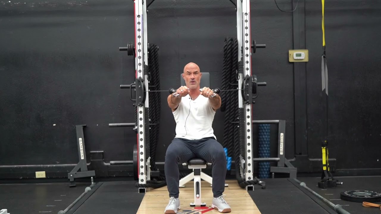 Seated Cable Chest Press