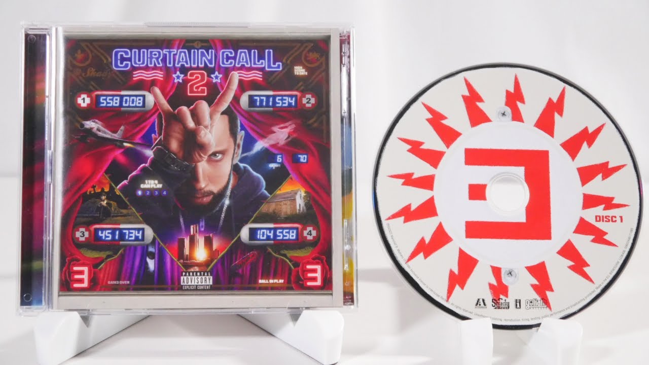 Eminem - Curtain Call 2 CD Unboxing