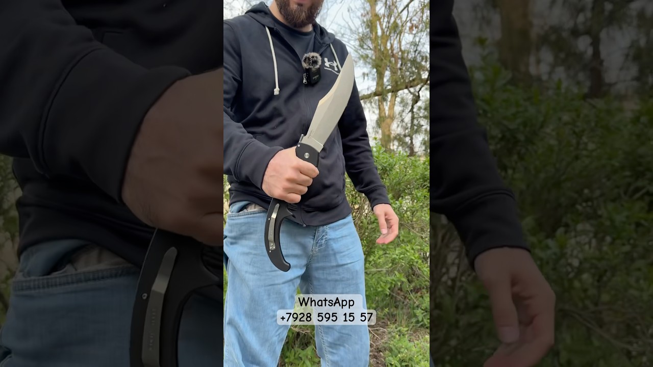 Огромный складной нож Cold steel Espada XL replica #нож #coldsteelknives #дагестан