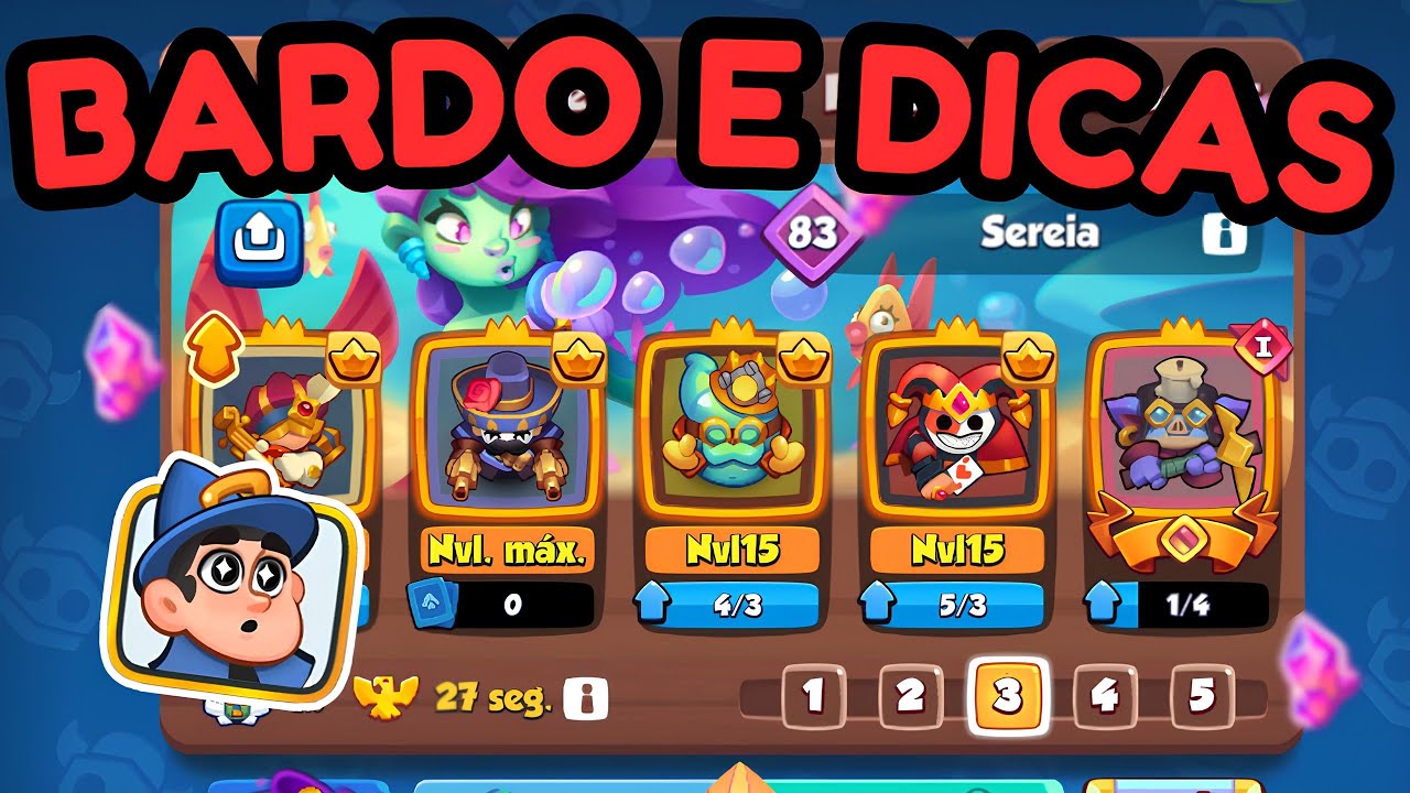 Rush Royale - BARDO TA MUITO BOM!! DICAS PARA BARDO!!