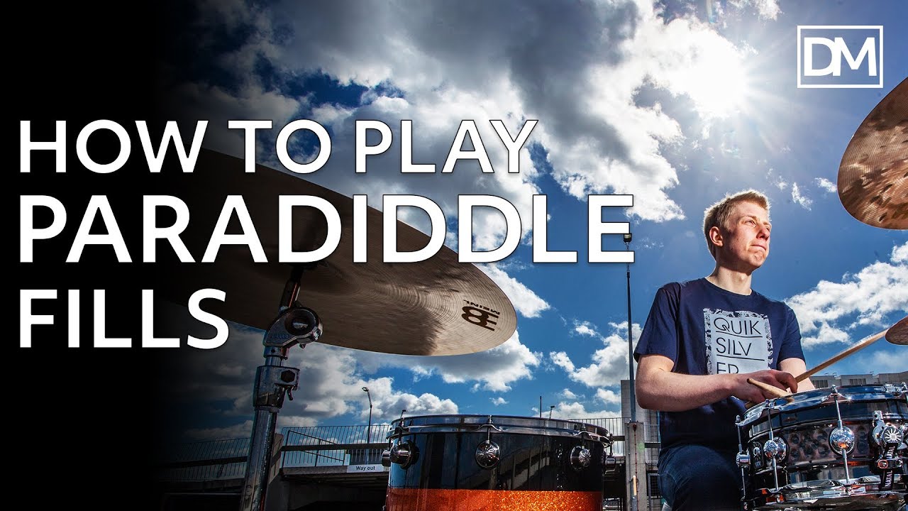 Create NEW DRUM FILLS with Paradiddles - FREE DRUM LESSON