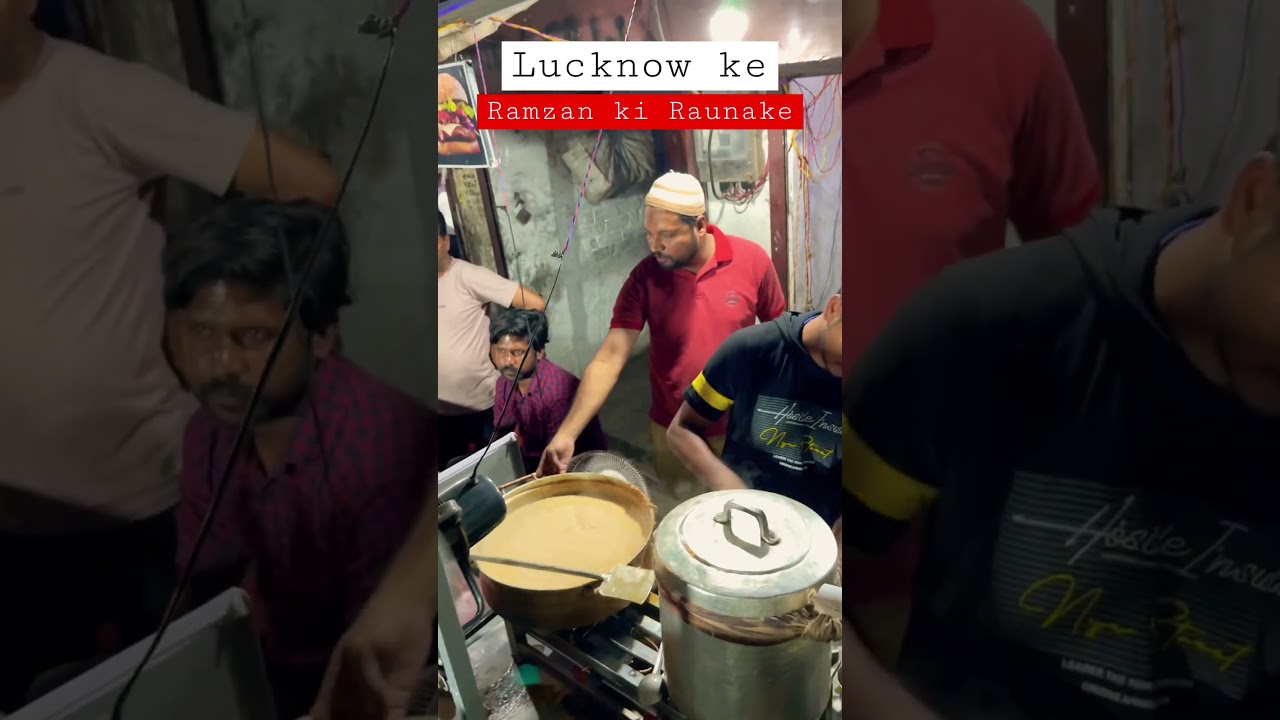 Lucknow Ramzan Nightlife || #lucknow #streetfood #travelblogger #lucknowuniversity #food #foodies