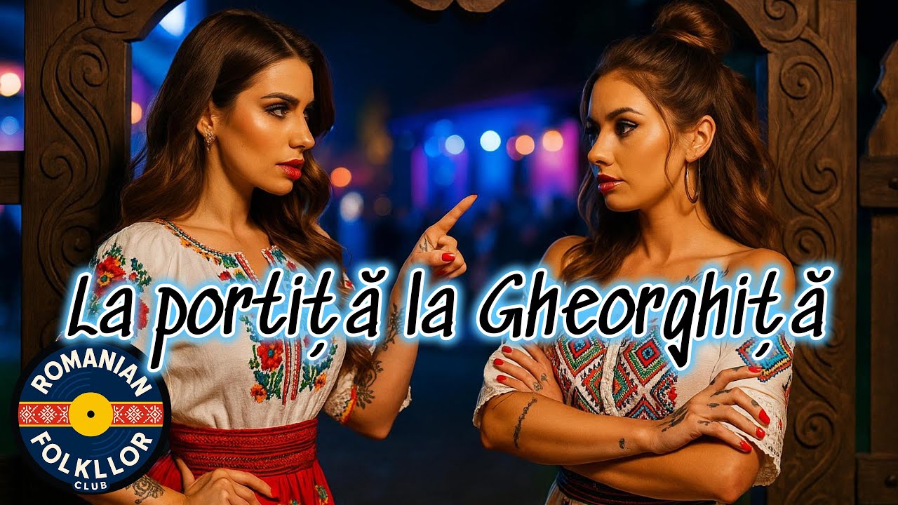 La portița la Gheorghița – Se certau două mândruțe 💃 | Remix Romanian Folklor Club 2025