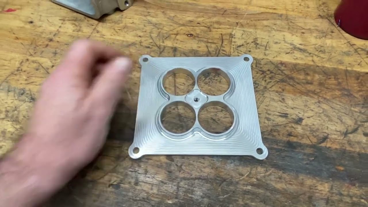Flat Hood Drop in Anti-Reversion plate