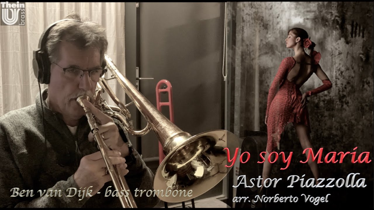Ben van Dijk - bass trombone Yo Soy Maria
