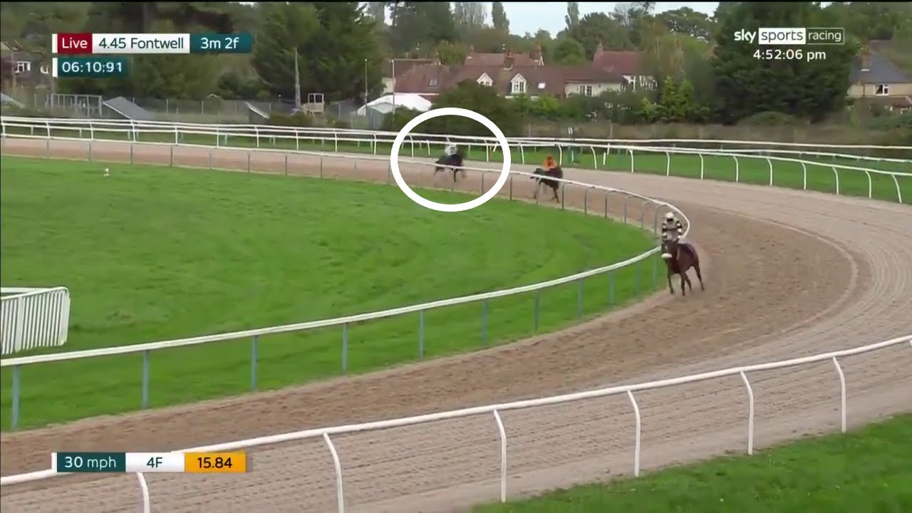 Unlikeliest of winners! Horse comes from MILES back at Fontwell