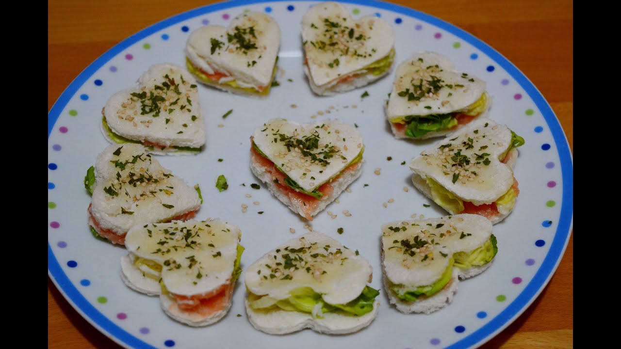 Tramezzini al salmone
