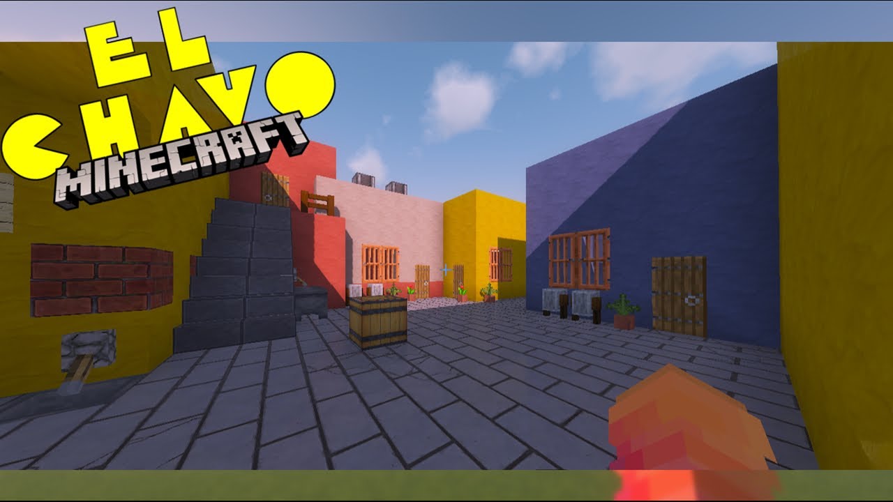 LA VECINDAD DEL CHAVO EN MINECRAFT!!! *GRAFICOS HD*