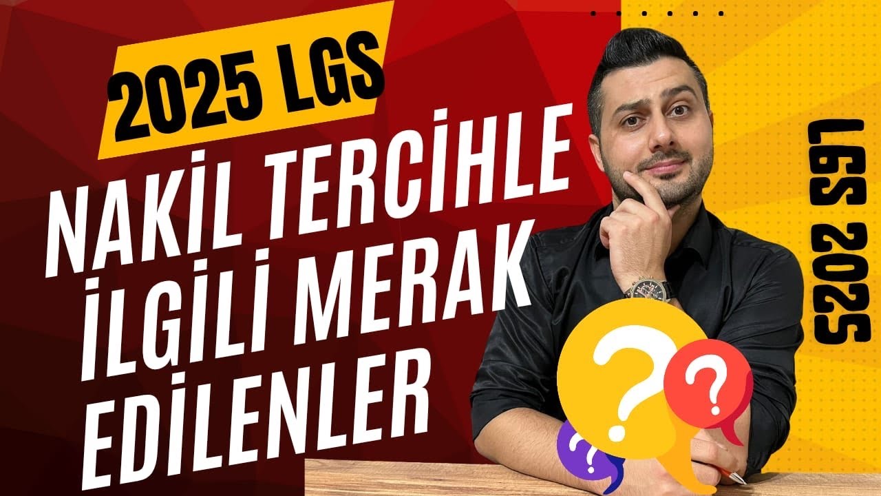 Sorunuzun Cevabı Bu videoda | LGS Nakil Tercihleriyle İlgili Merak Edilenleri Açıkladık #lgs 