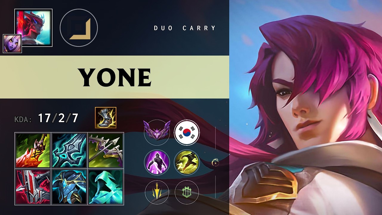 Yone ADC vs Vladimir - KR Master Patch 26.14
