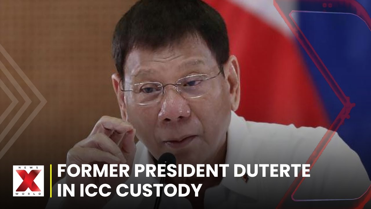 Former Philippine President Duterte in ICC Custody | NewsX World